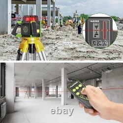 Electronic Selfleveling Rotary Red Laser Level Kit 360 Horizontal Laser Beam Int