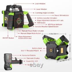 Electronic Selfleveling Rotary Red Laser Level Kit 360 Horizontal Laser Beam Int