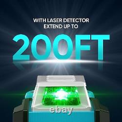 Elikliv 360 Laser Level Self Leveling Construction Laser Level Tiling Wall 200ft