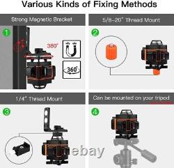 Elikliv 4D 16 Line 360 Rotary Laser Level Auto Self Leveling Horizontal Vertical