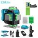 Elikliv 4d 16 Line Green Laser Level Auto Self Leveling 360 Rotary Cross Measure