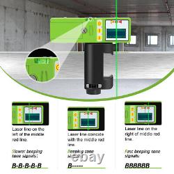 Elikliv 4x360 Cross Laser Level Bluetooth Connectivity + Receive 200FT Outdoor