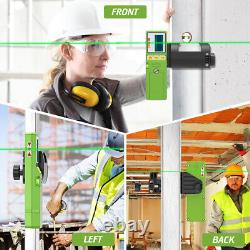 Elikliv 4x360 Cross Laser Level Bluetooth Connectivity + Receive 200FT Outdoor