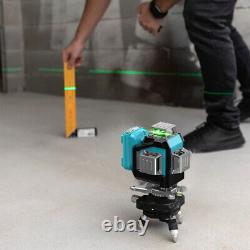 Elikliv Laser Level Self Leveling 16 line 4D Green Cross Line 4x360 Rotary 200FT