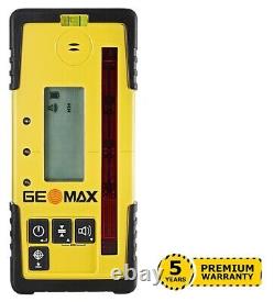 GEOMAX Zone 60 DG Self-leveling Dual Grade Rotary Laser with Digital Receiver