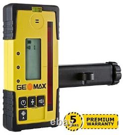 GEOMAX Zone 60 DG Self-leveling Dual Grade Rotary Laser with Digital Receiver