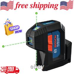 GPL100-30G Green-Beam Self-Leveling Alignment Laser with 2 AA Batteries