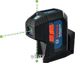 GPL100-30G Green-Beam Self-Leveling Alignment Laser with 2 AA Batteries