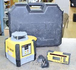 GeoMax Zone40H Self-Leveling Rotary Laser with ZRD105 Digital Receiver