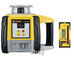 GeoMax Zone40H Self-Leveling Rotary Laser with ZRD105 Digital Receiver