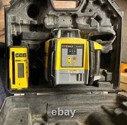 GeoMax Zone40H Self-Leveling Rotary Laser with ZRD105 Digital Receiver