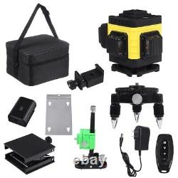 Green Laser Level Self Leveling 12 Lines 3D 360 Rotary for DIY Construction