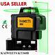 Green Light Laser Level 3x360° 3d Rotary Auto Self Leveling Kaiweets Kt360b