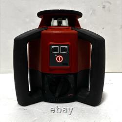 HILTI PRE 3 Rotating Red Laser Rotary Level with PRA 20 Receiver Charger Battery