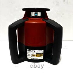HILTI PRE 3 Rotating Red Laser Rotary Level with PRA 20 Receiver Charger Battery