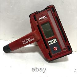 HILTI PRE 3 Rotating Red Laser Rotary Level with PRA 20 Receiver Charger Battery