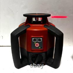 HILTI PRE 3 Rotating Red Laser Rotary Level with PRA 20 Receiver Charger Battery