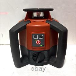 HILTI PRE 3 Rotating Red Laser Rotary Level with PRA 20 Receiver Charger Battery