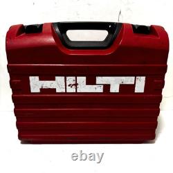 HILTI PRE 3 Rotating Red Laser Rotary Level with PRA 20 Receiver Charger Battery