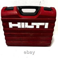 HILTI PRE 3 Rotating Red Laser Rotary Level with PRA 20 Receiver Charger Battery