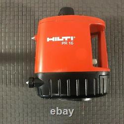 Hilti PR16 Self-Leveling Rotary Laser with Hilti PA321 Mount and Case