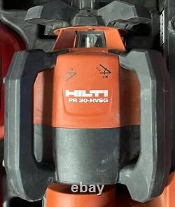 Hilti PR 30-HVSG A12 Self Rotating Green Laser Level /Li-Ion Battery & Charger