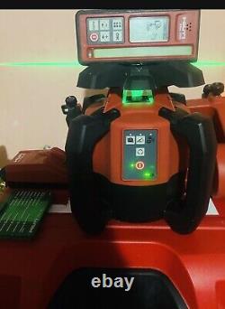 Hilti PR 30-HVSG A12 Self Rotating Green Laser Level with Li-Ion Batteries/Charger