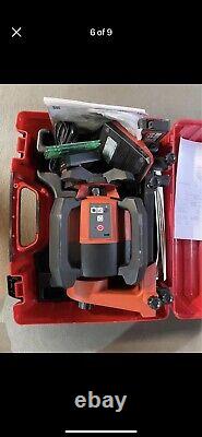 Hilti PR 30-HVS A12 Self Leveling Rotary Laser with PRA-30 Receiver PRA-72 Read