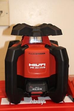 Hilti PR 30-HVS A12 Self-Levelling Rotating Laser Level Kit. Free Shipping