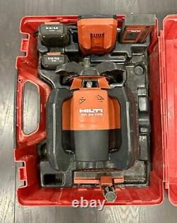 Hilti PR 30-HVS A12 Self-Levelling Rotating Laser Level Kit USED/WORKING