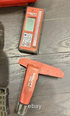 Hilti PR 30-HVS A12 Self-Levelling Rotating Laser Level Kit USED/WORKING