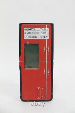 Hilti PR 30-HVS A12 Self Rotating Green Laser Level Kit