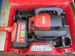 Hilti PR 30-HVS Self Leveling Rotary Laser Level with PRA 30 Receiver, case red