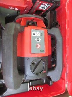 Hilti PR 30-HVS Self Leveling Rotary Laser Level with PRA 30 Receiver, case red