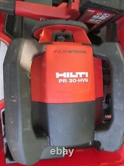 Hilti PR 30-HVS Self Leveling Rotary Laser Level with PRA 30 Receiver, case red