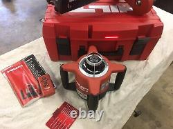 Hilti pri2 self leveling red rotating laser