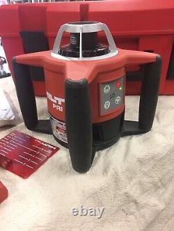 Hilti pri2 self leveling red rotating laser