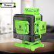 Huepar 904dg Lines Green Laser Level Auto Self Leveling 360 Rotary Cross Measure