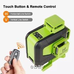 Huepar 904DG Lines Green Laser Level Auto Self Leveling 360 Rotary Cross Measure