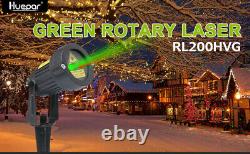 Huepar Electronic Self-Leveling Green Rotary Laser Level Kit Up &Down Plumb Dots