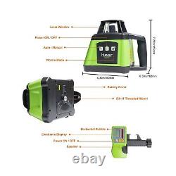 Huepar Electronic Self-Leveling Rotary Laser Level Kit -360 Horizontal Laser