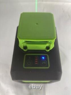 Huepar PV10+ Self-Leveling Green Rotary Laser Level Kit withHard Case, Tripod Ect