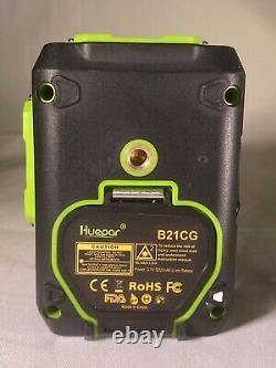 Huepar PV10+ Self-Leveling Green Rotary Laser Level Kit withHard Case, Tripod Ect