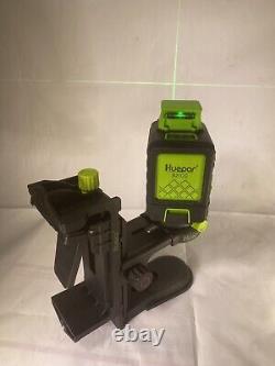 Huepar PV10+ Self-Leveling Green Rotary Laser Level Kit withHard Case, Tripod Ect