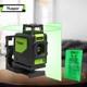 Huepar Rotary Laser Level Green Cross Line Laser Self Leveling Horizon Vertical