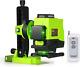 Ie12,12 Lines Green Beam 360° Rotary Self-leveling Laser Level Horizontal&vertic