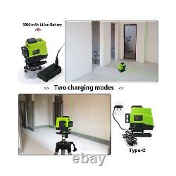 IE12,12 Lines Green Beam 360° Rotary Self-leveling Laser Level Horizontal&V