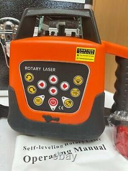 Iglobalbuy 500M Range 360 Self Leveling Degree Rotary Rotate Red Laser Level U2D