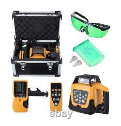 Iglobalbuy Rotary Laser Level Green Laser Self Leveling Kit, 500M Green Beam