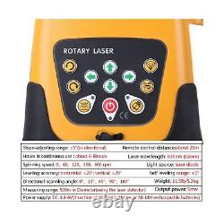 Iglobalbuy Rotary Laser Level Green Laser Self Leveling Kit, 500M Green Beam